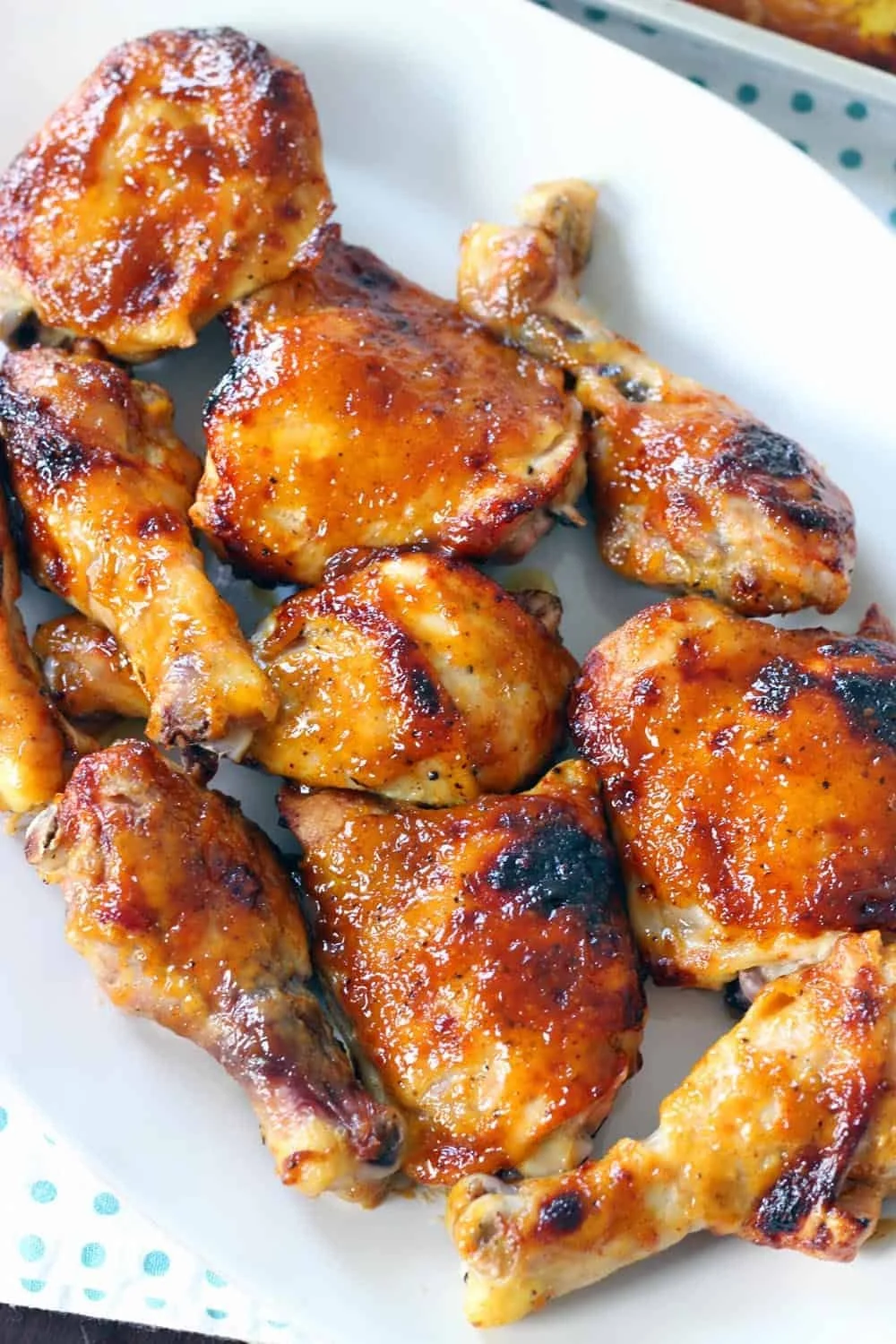 Two-Ingredient Crispy Oven-Baked BBQ Chicken