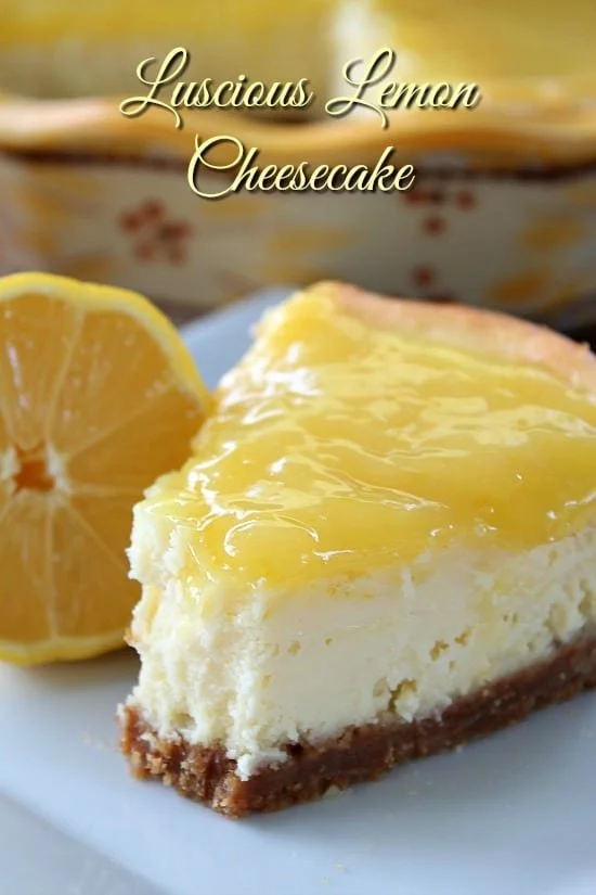 Zesty Lemon Cheesecake Indulgence